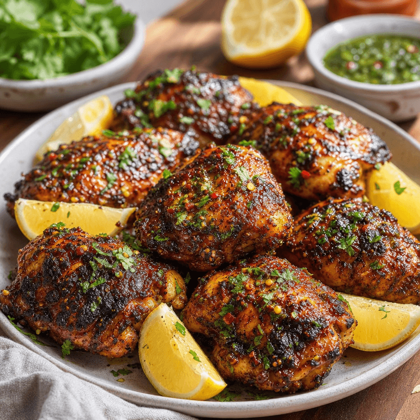 MEALS IN MINUTES Chermoula BBQ Chicken Thighs image