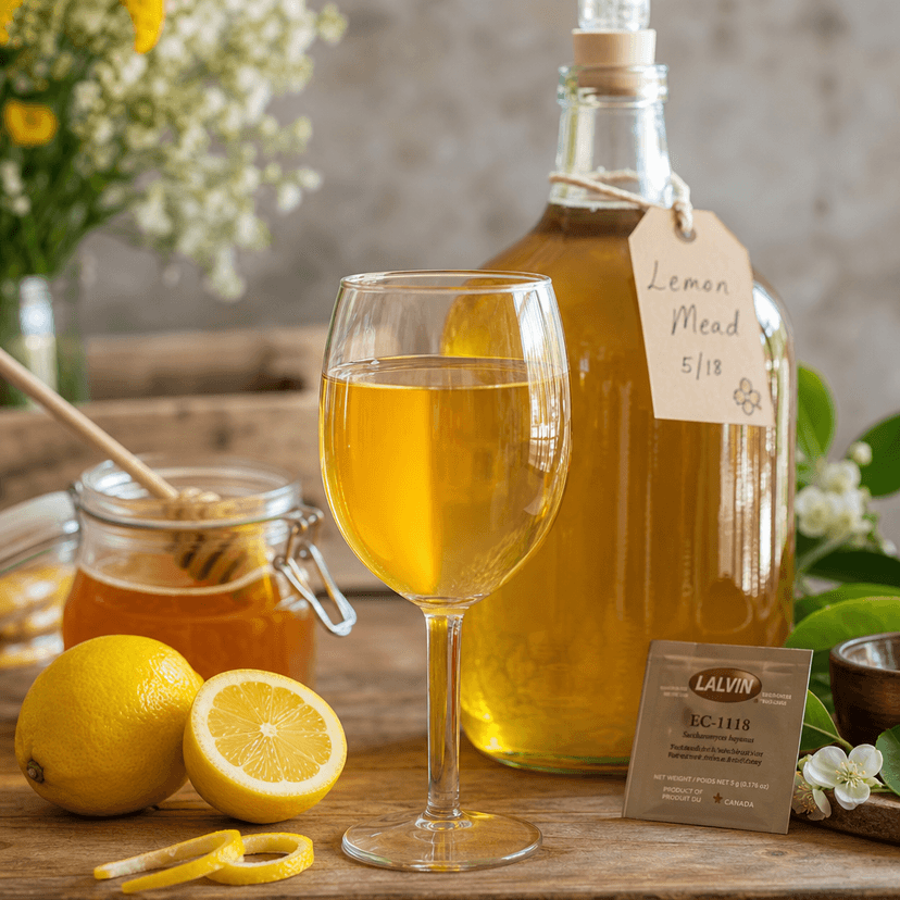 Touch of Lemon Traditional Mead