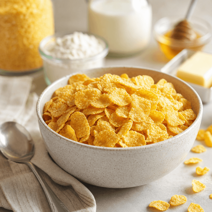 Homemade Corn Flake Cereal