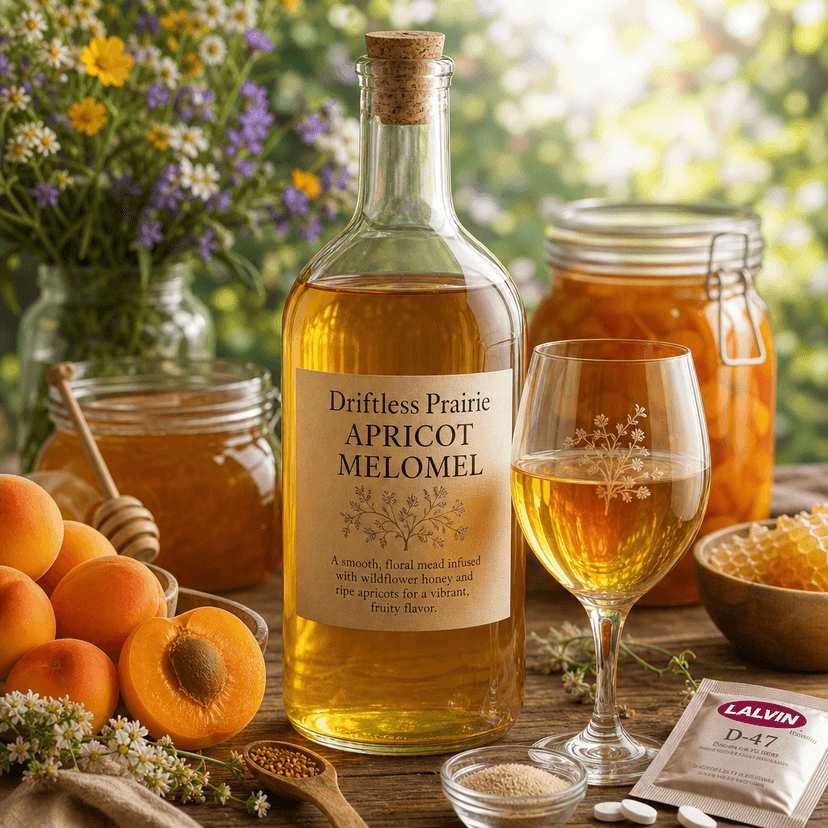 Driftless Prairie Apricot Melomel