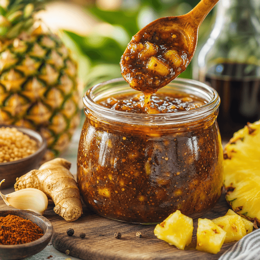 Tropical Pineapple Jerk BBQ Sauce image