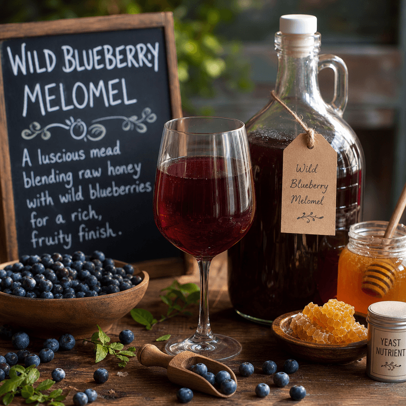 Wild Blueberry Melomel 