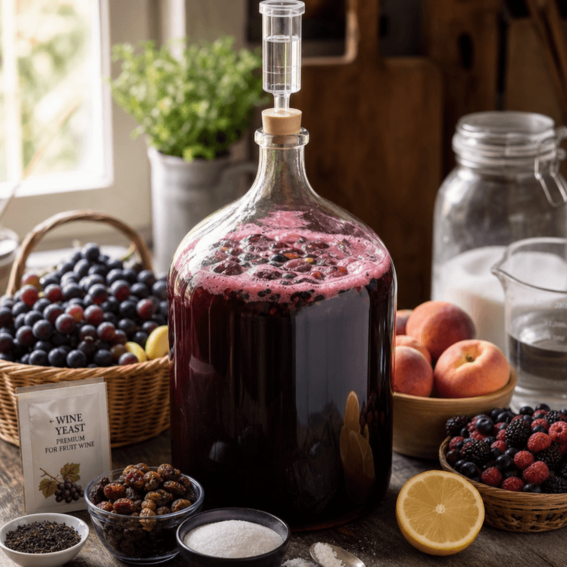 Rustic  Fruit Wine