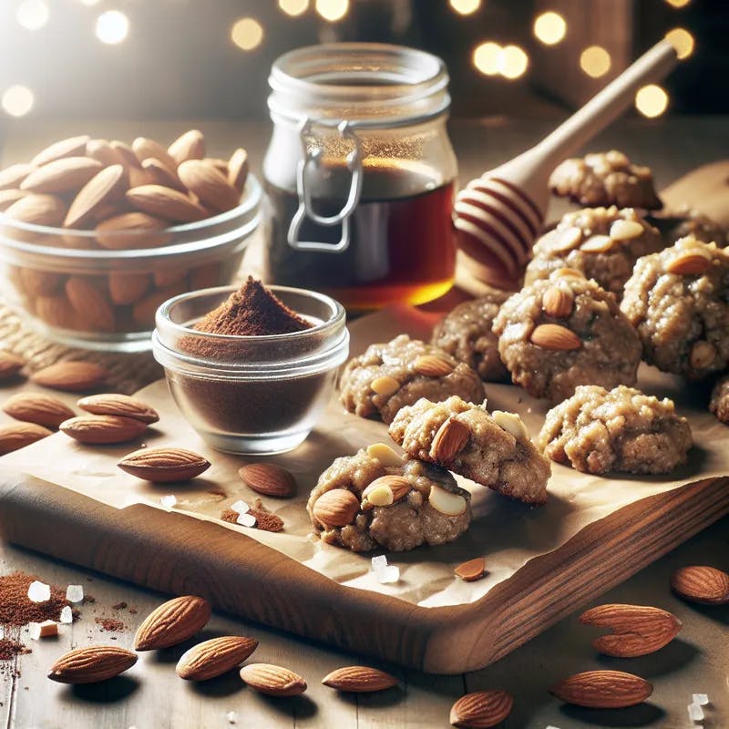Almond-Coffee Crunch Cookies