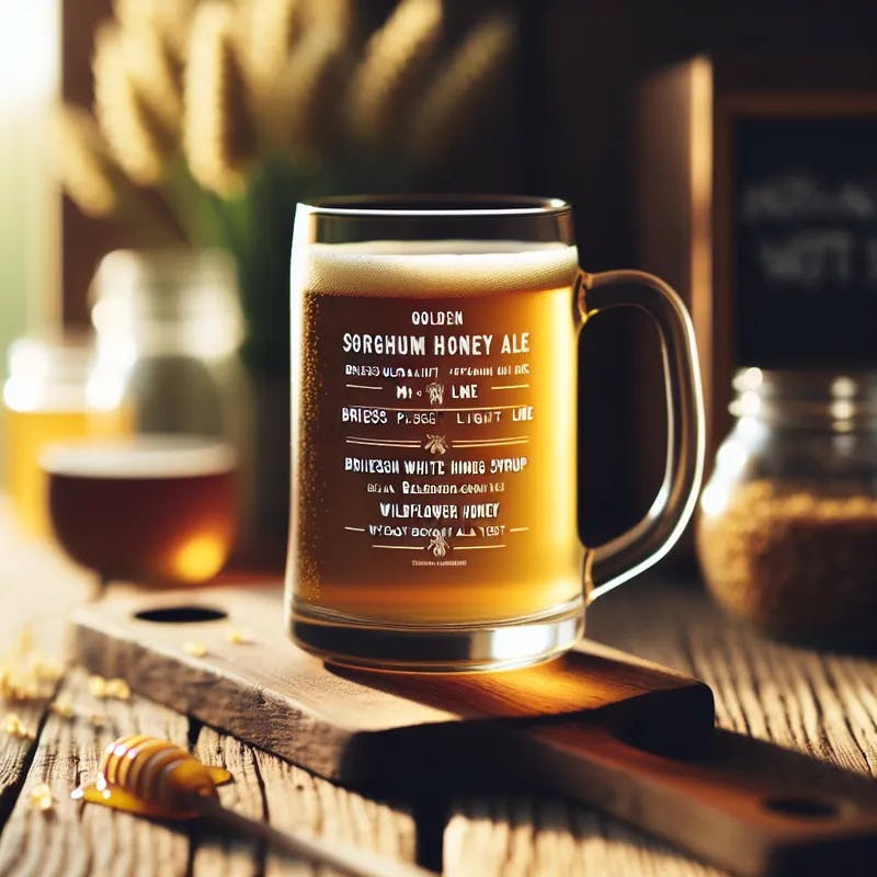 Golden Sorghum Honey Ale