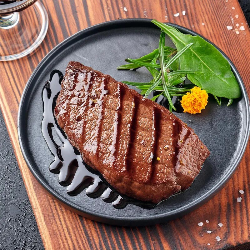Balsamic Glazed Flat-Iron Steak