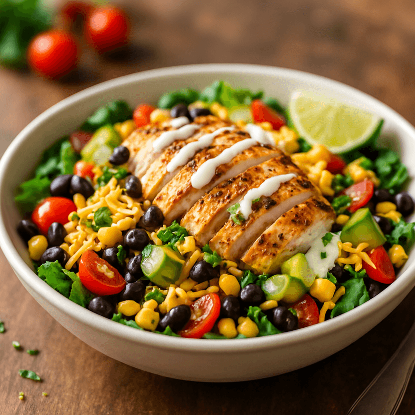 Protein-Packed Santa Fe Chicken Salad