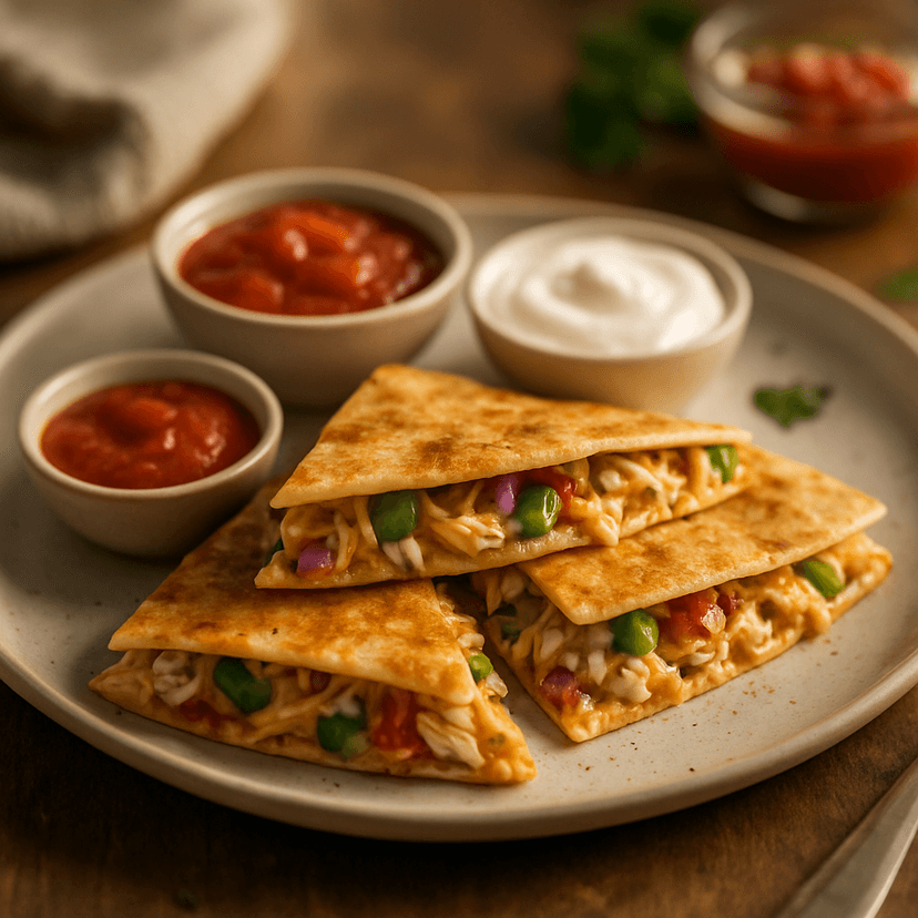 Protein-Packed Chicken Quesadillas