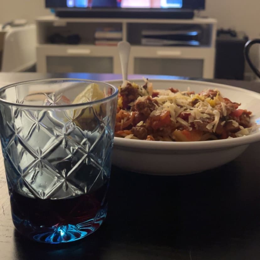 Slow Cooked Red Wine Herb Spaghetti Sauce