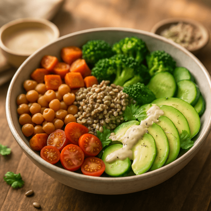 Chickpea and Quinoa Buddha Bowl