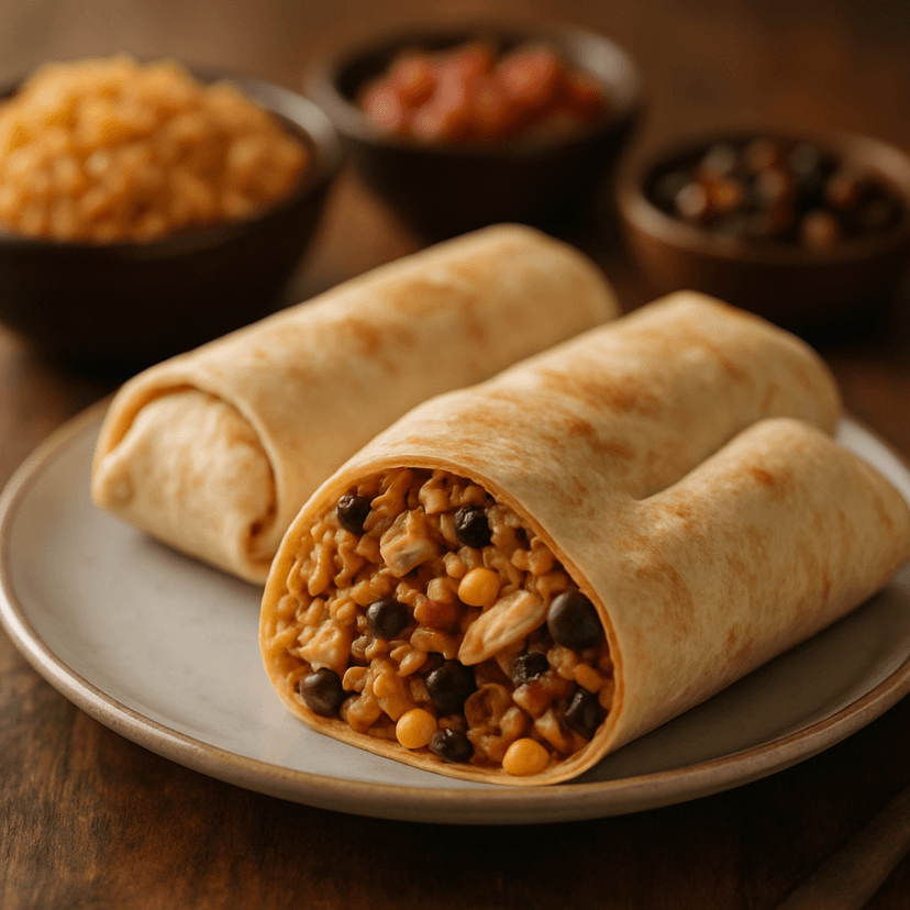 Hearty Southwest Chicken Burritos image