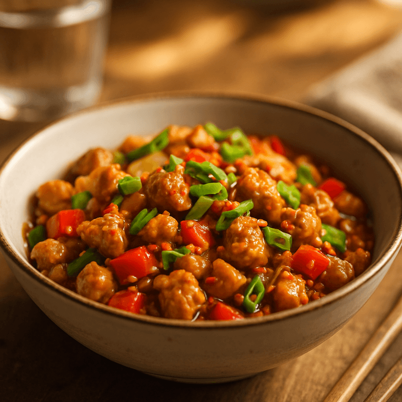 Spicy Soya Chili Stir-Fry