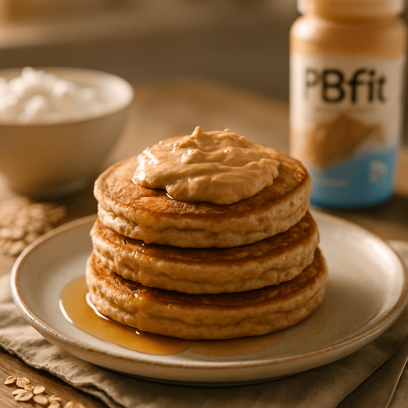 Power Boost Protein Pancakes with PBfit image