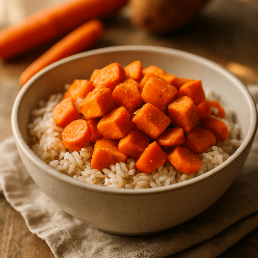 Hearty Sweet Potato Rice Bowl image