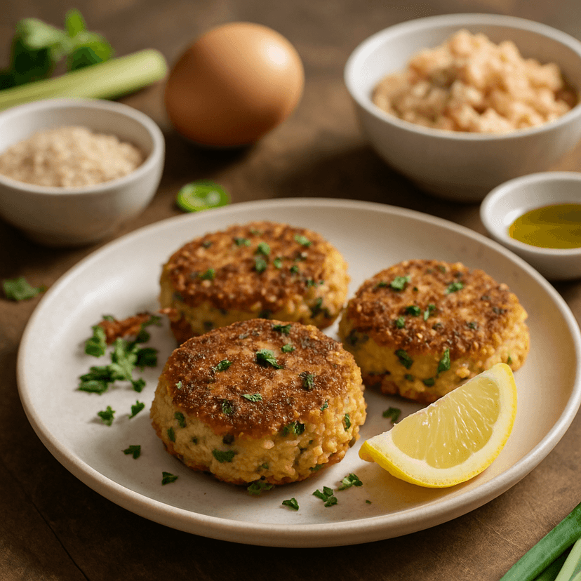 Zesty Low-Carb Crab Cakes image