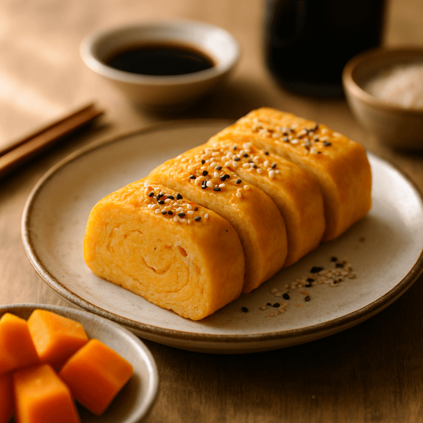 Japanese-Style Dominican Batata Tamagoyaki image