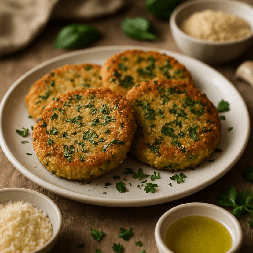 Bajan-Italian Coo-Coo Cutlets image