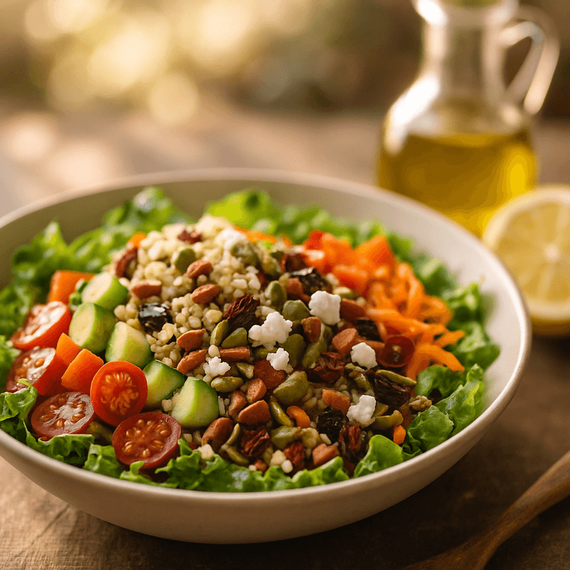 Fresh Garden Quinoa Lettuce Bowl image