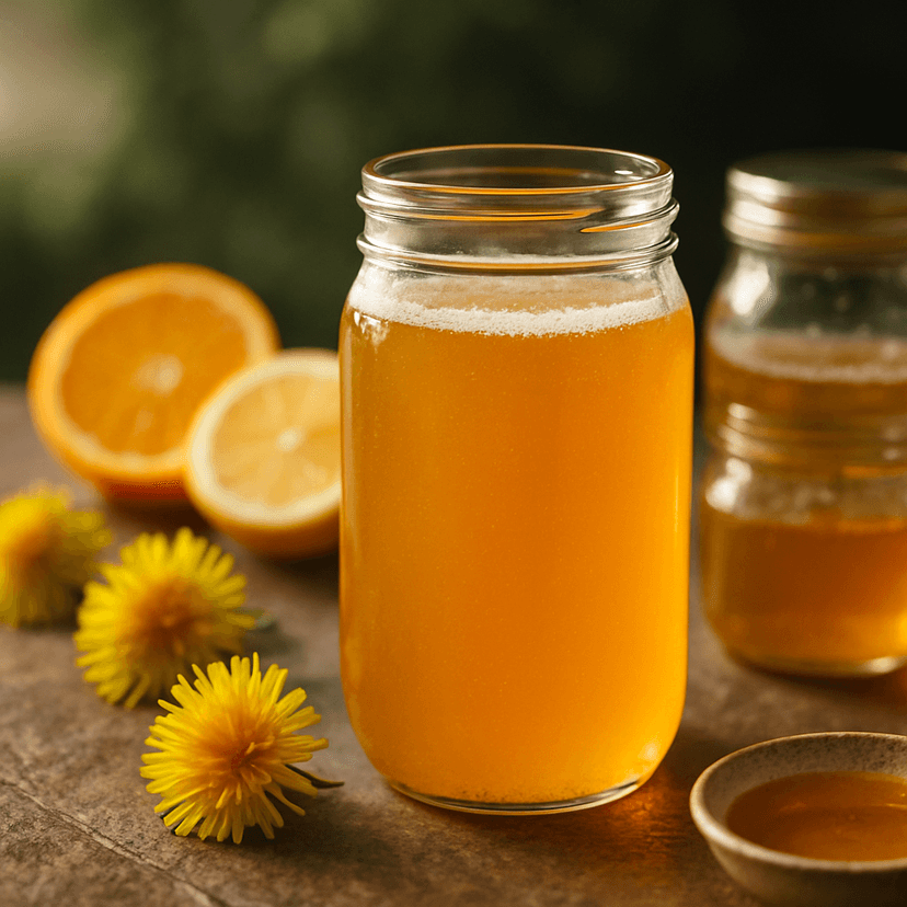 Golden Dandelion Cyser