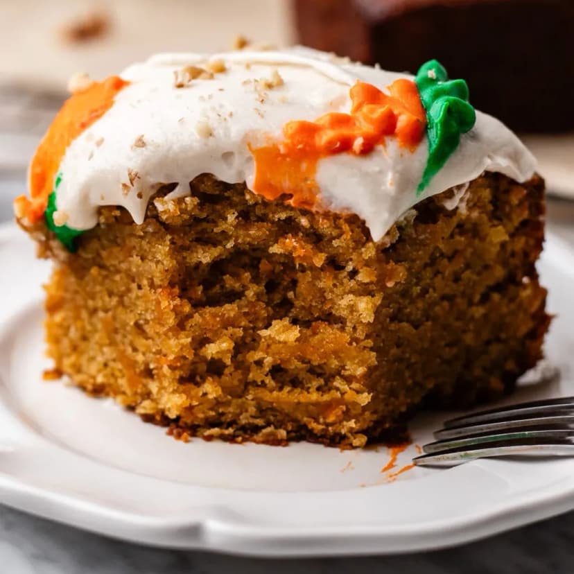 Spiced Vegan Carrot Cake image