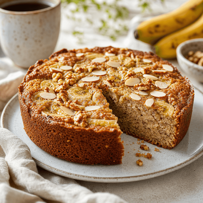 Sunny Banana Breakfast Cake image