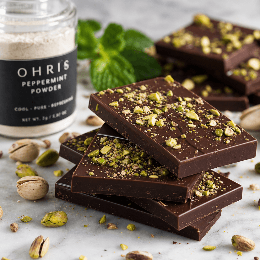 OHRIS Peppermint Pistachio Chocolate Bars image
