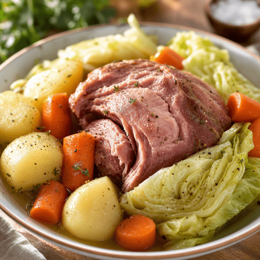 Traditional Ham Boiled Dinner image