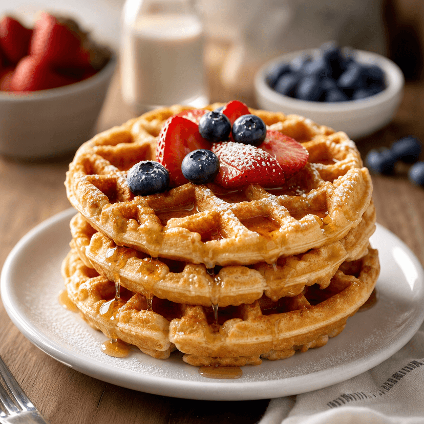 Crisp Gluten-Free Dairy-Free Waffles