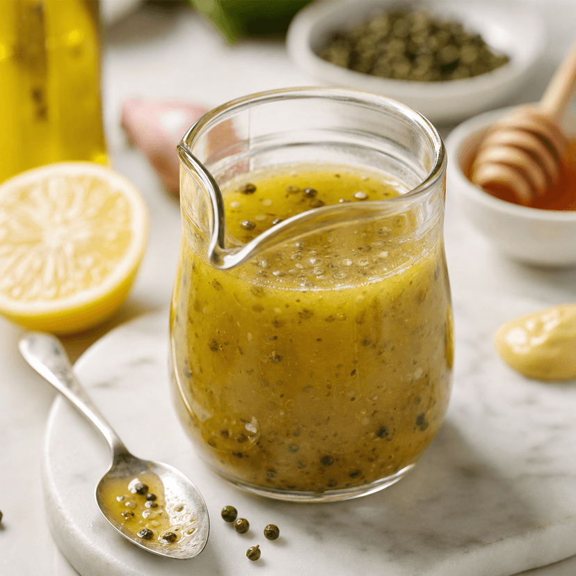 Honey Green Peppercorn Vinaigrette image