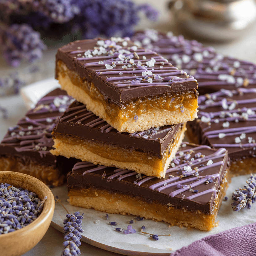 Lavender Twix Bars image
