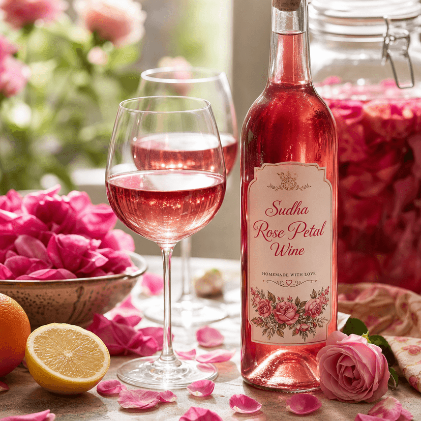 Sudha Rose Petal Wine