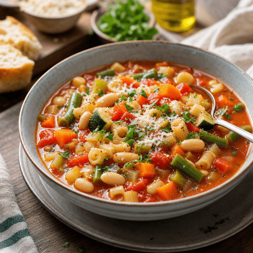 Minestrone alla Mediterranea image