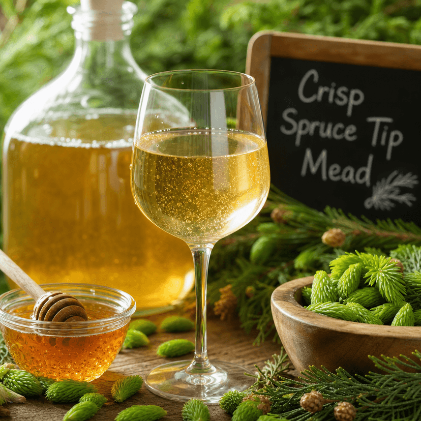 Crisp Spruce Tip Mead