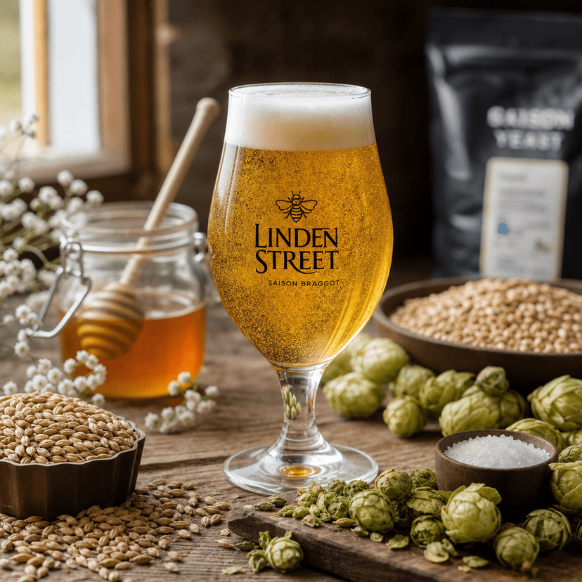 Linden Street Saison Braggot