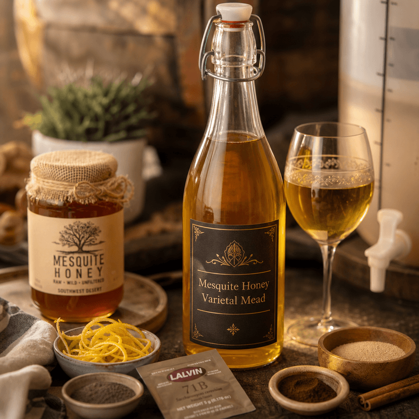 Mesquite Honey Varietal Mead