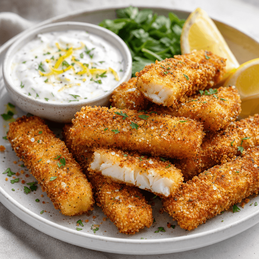 Crispy Air Fryer Fish Fingers image