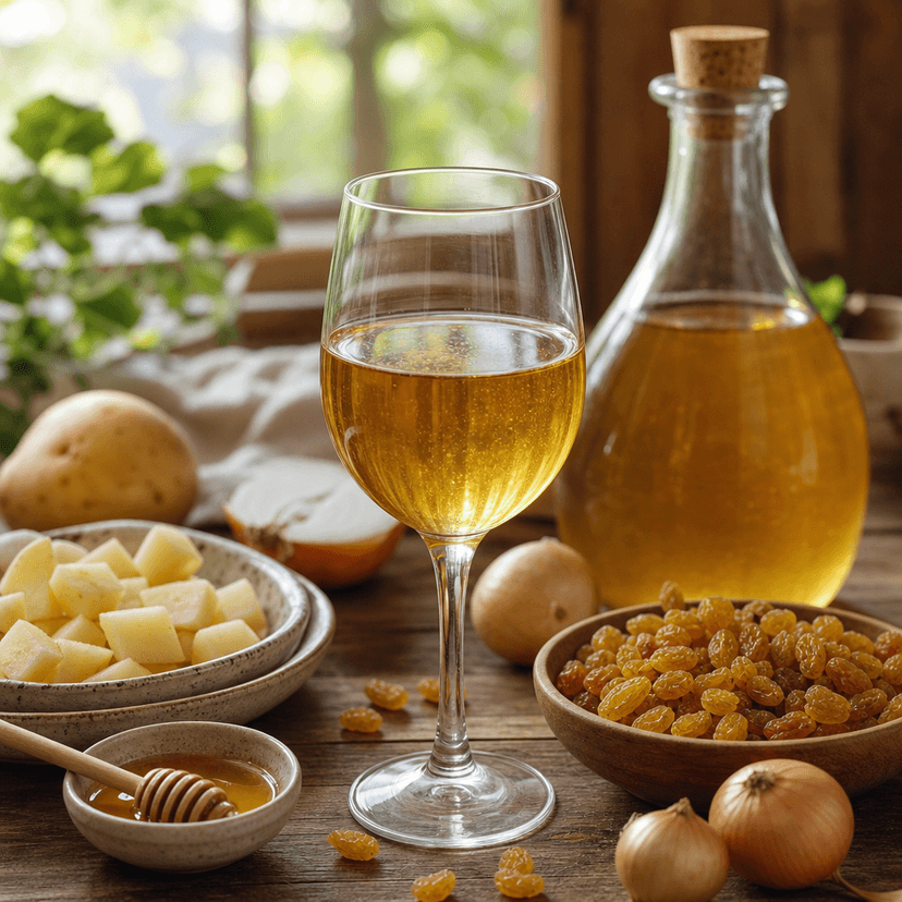 Golden Raisin Onion Potato Mead