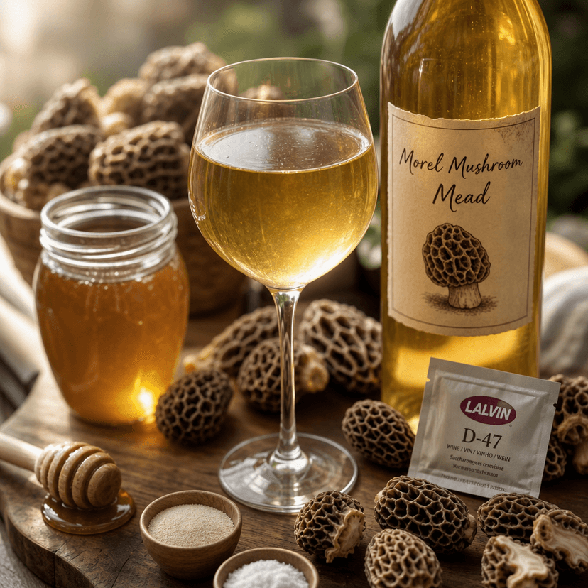 Morel Mushroom Mead