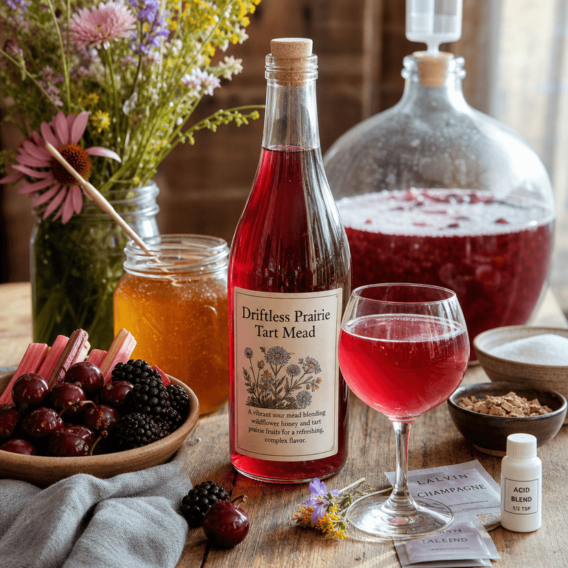 Driftless Prairie Tart Mead