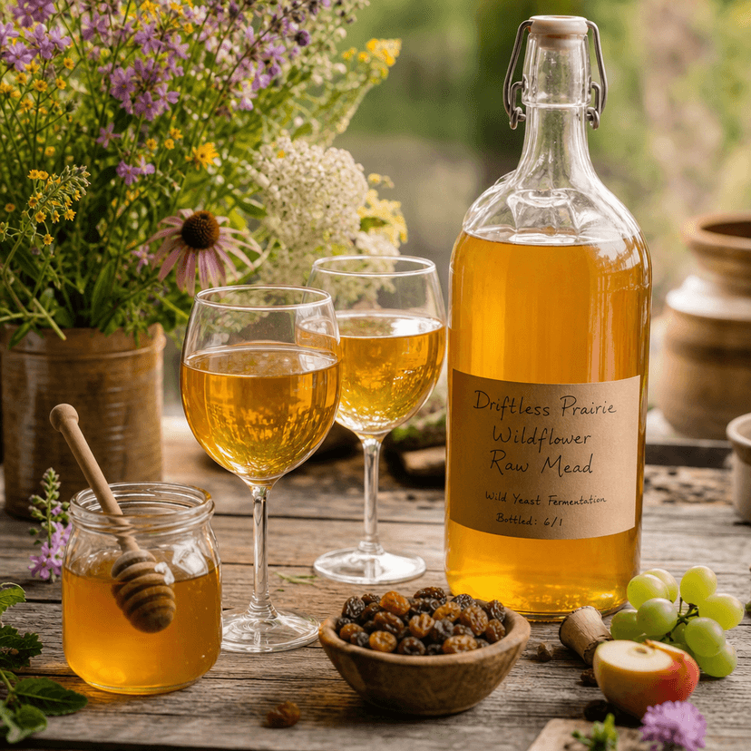Driftless Prairie Wildflower Raw Mead