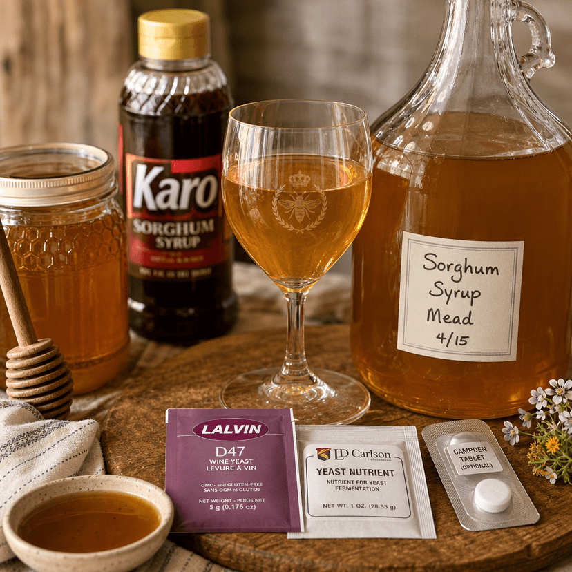 Sorghum Syrup Mead