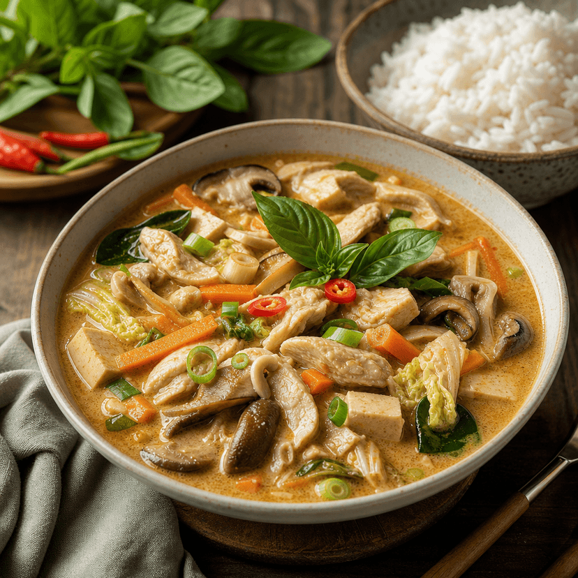 Kaeng Jet Kai Kap Het image