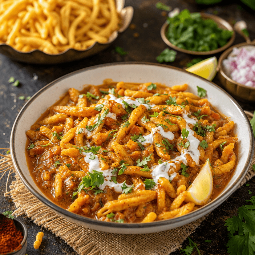 Punjabi Gathiya Masala Gravy