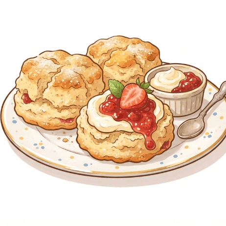 Cheddar Thyme Tea Scones image