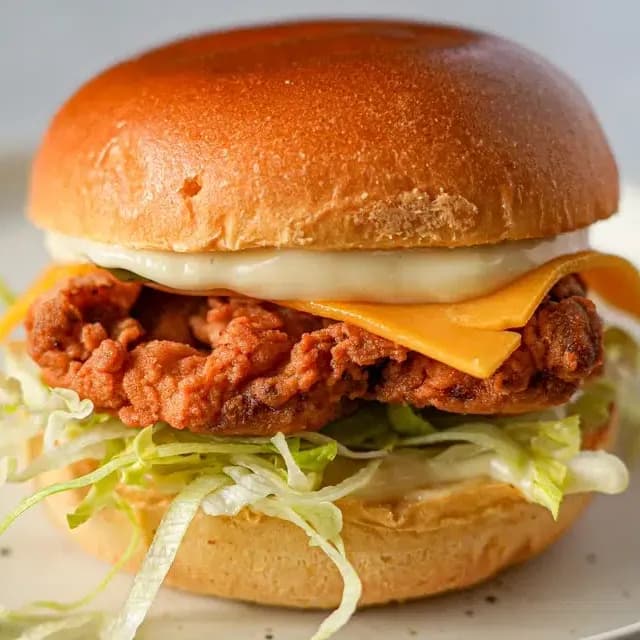 Air Fryer Chick-Style Chicken Sandwiches image