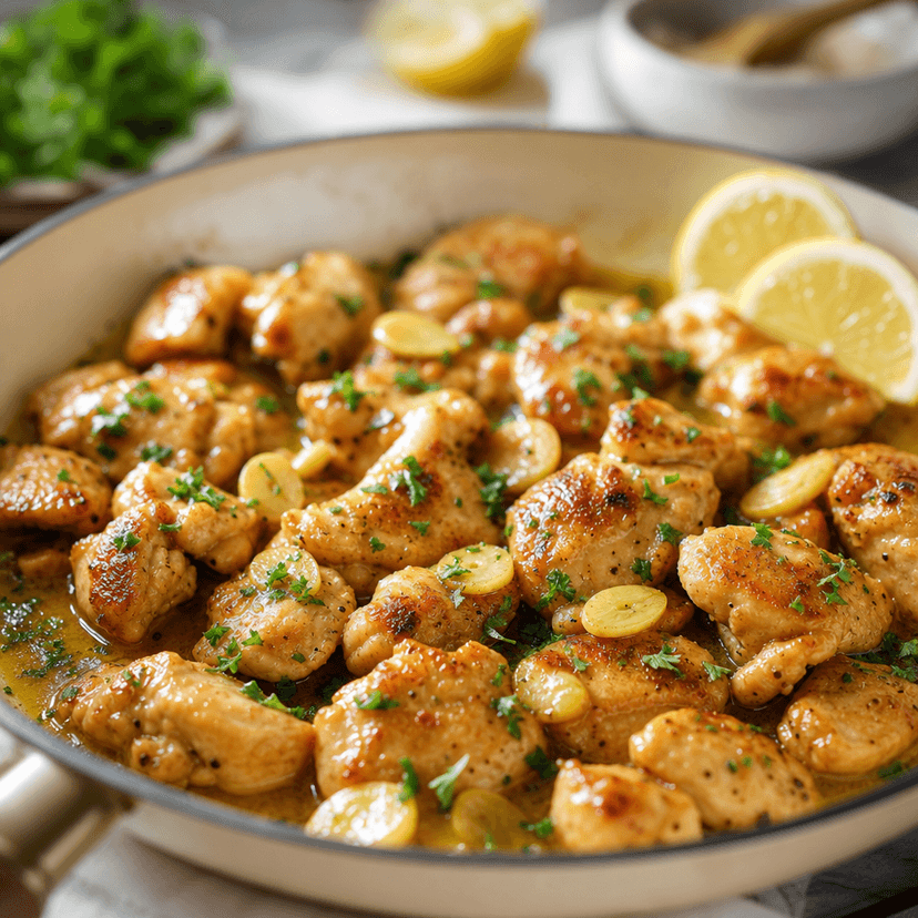 Pollo al Ajillo con Limón image