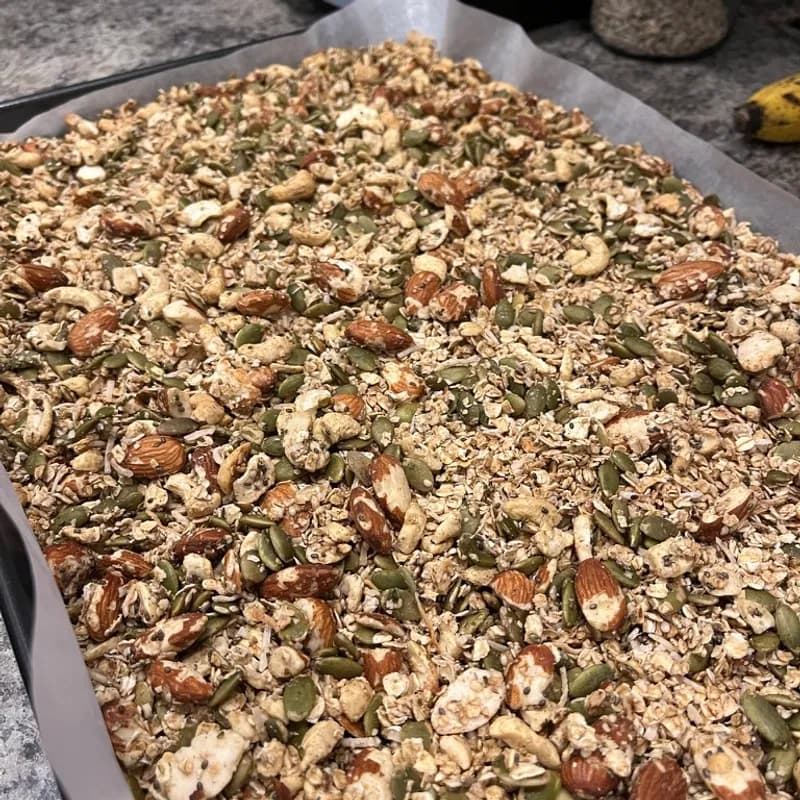 Nutty Maple Granola