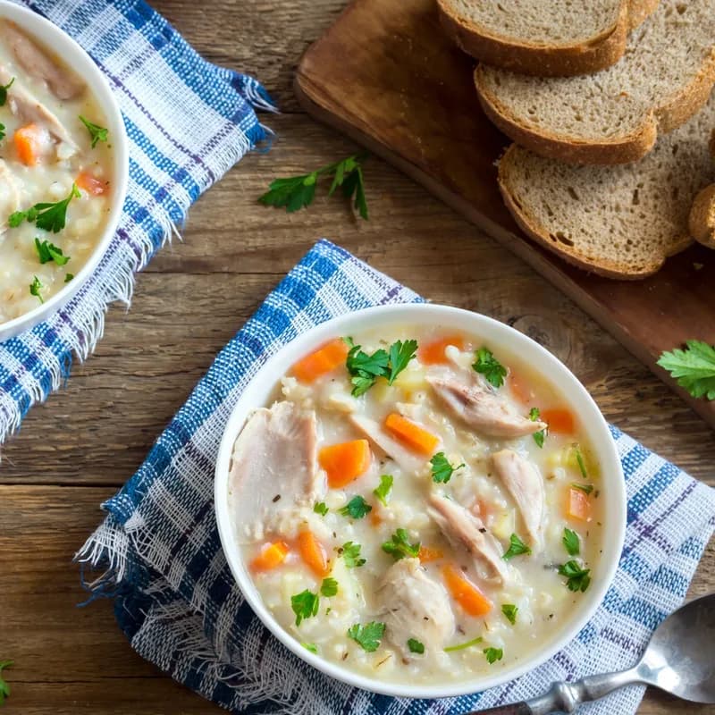 Creamy Autumn Chicken Soup