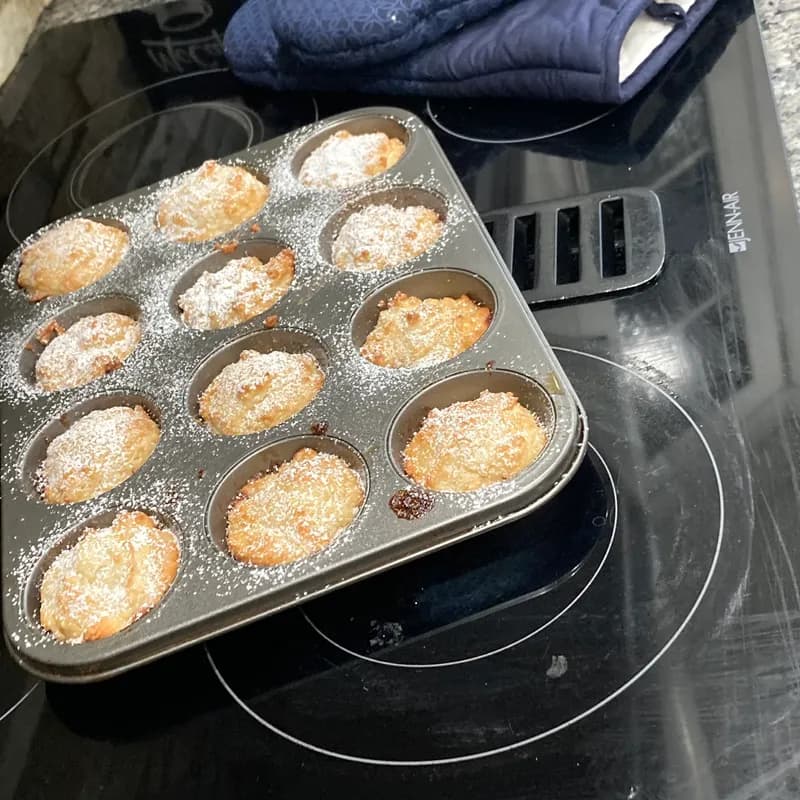Strawberry Powdered Mini Donuts