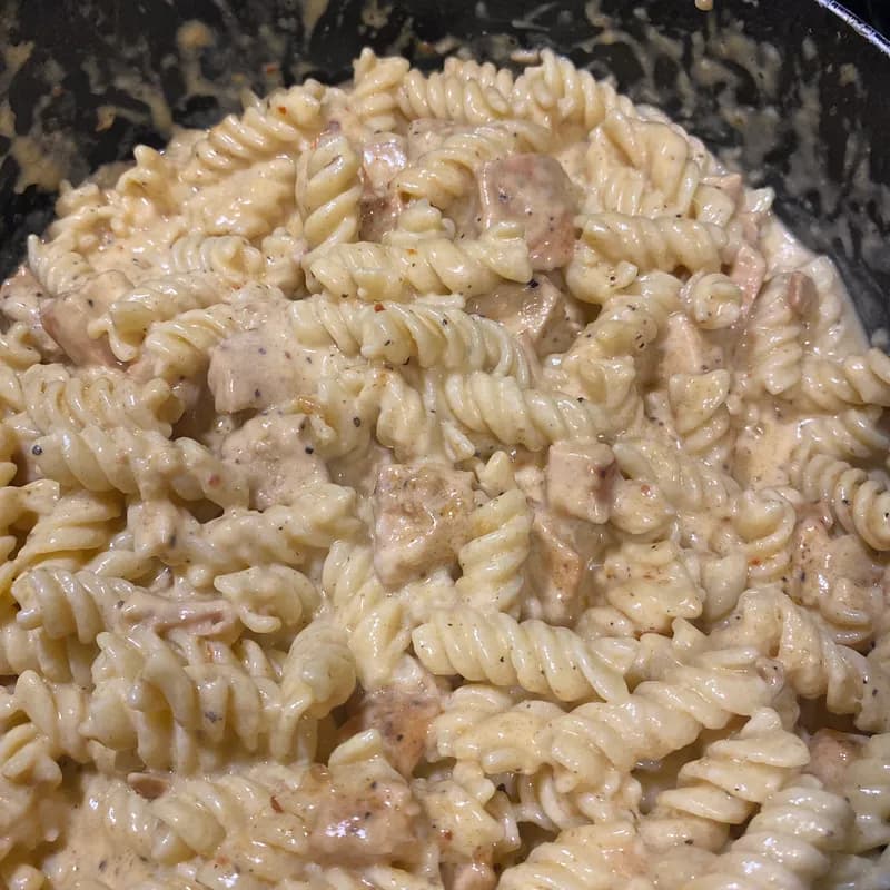 Zesty Ginger Lemon Chicken Mac and Cheese image